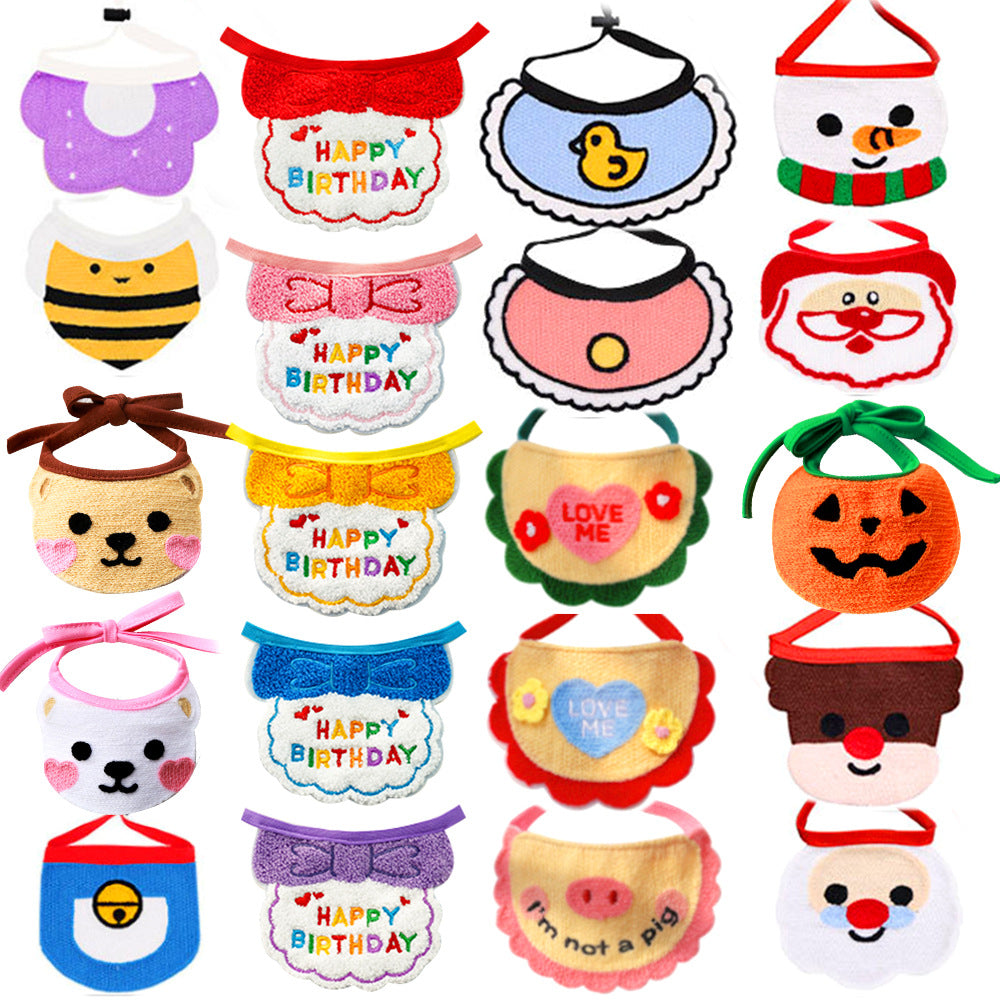 Pet Christmas Outfit Set
