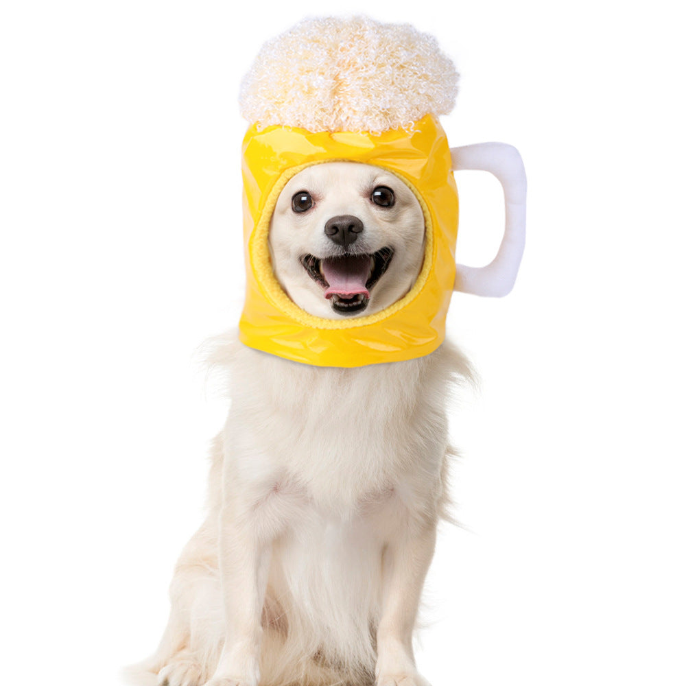 Funny Pet Hat - Party (Beer + Chicken Leg + Starfish)