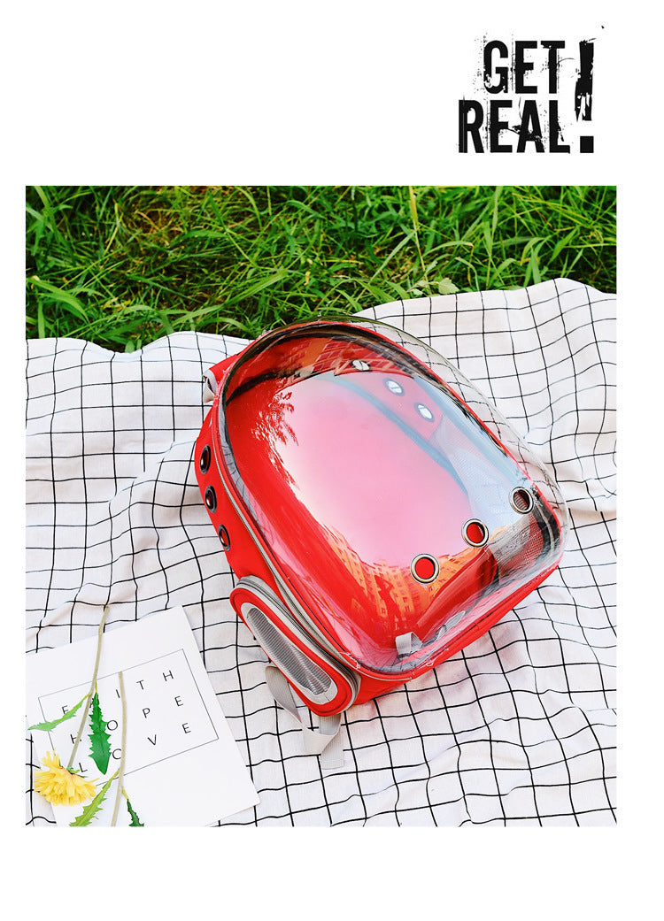 Backpack - Transparent Red